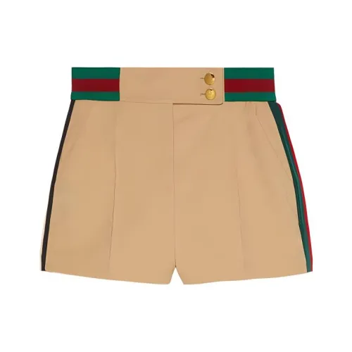 GUCCI X ADIDAS Originals GUCCI X ADIDAS Collaboration SS22 Повседневные шорты Унисекс Бежевый