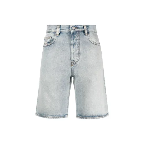DIESEL Light Blue Men's Denim Shorts DIESEL Светло-голубые мужские джинсовые шорты