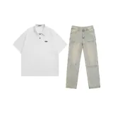 Set (White Top + Yellow Mud Pants)  
Комплект (Белый Топ + Желтые Штаны цвета грязи)