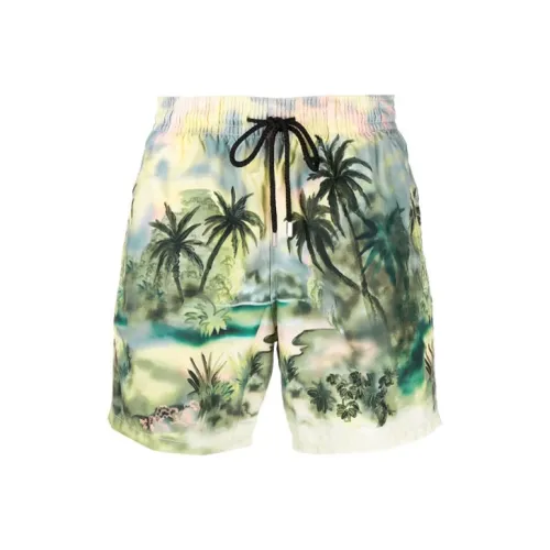 PALM ANGELS Palm Angels X Vilebrequin Collection Многоцветные Мужские Повседневные Шорты