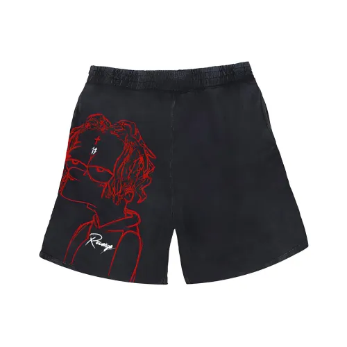 Revenge X Trippie Redd Collection Черные Унисекс Повседневные шорты