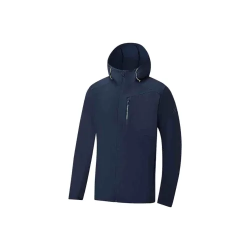 XTEP Тренчкот Мужской FOREST NIGHT Синий