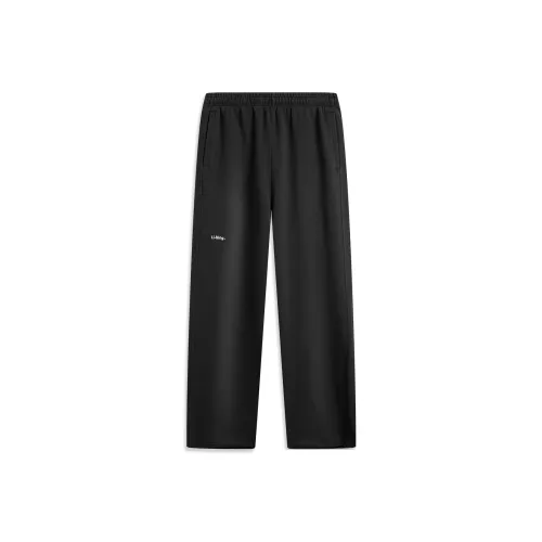 LINING Sports Life Collection Повседневные брюки Мужские Ночной черный