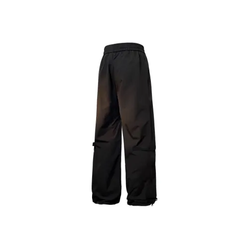 P8H9 Черные унисекс брюки карго