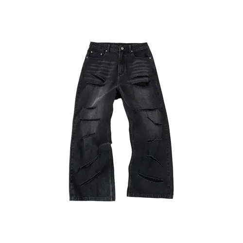 8FF Джинсы Унисекс Сумеречный Черный