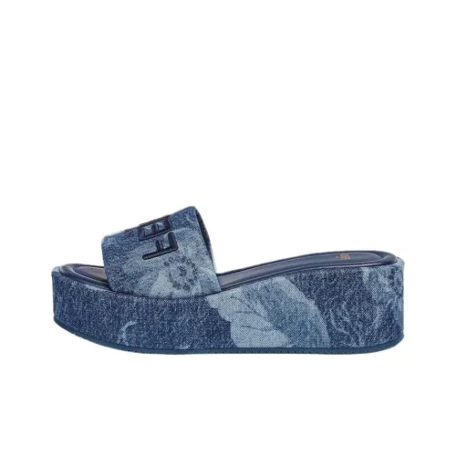 FENDI Sunshine Слипоны 6 см Женские Blue