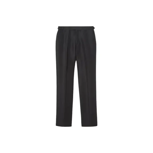 Loro Piana Черные Мужские Брюки для Костюма