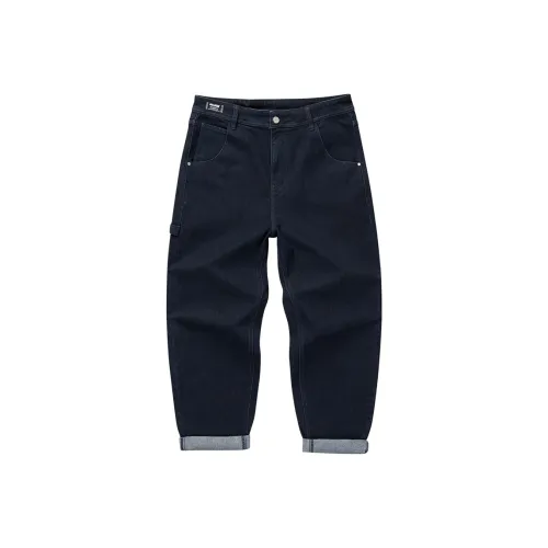 FAIRWHALE Джинсы Унисекс Темно-синий