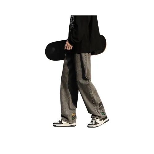 TnTn Джинсы Унисекс Туманный дождь Серый