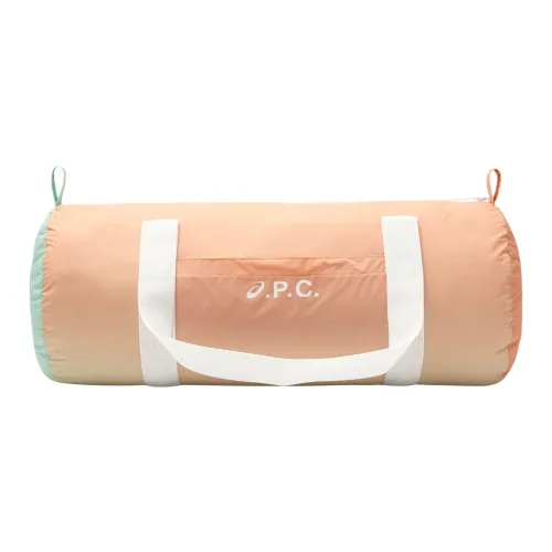 A.P.C ASICS Коллаборация Полиэстер Спортивный Сумка Унисекс Оранжевый Зеленый