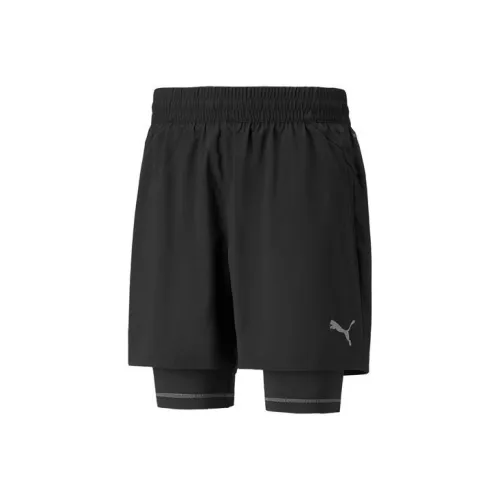 PUMA Мужские Повседневные Шорты Черные