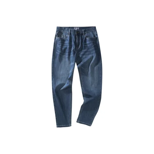 Dance with wolves Джинсы Мужские Темно-синие