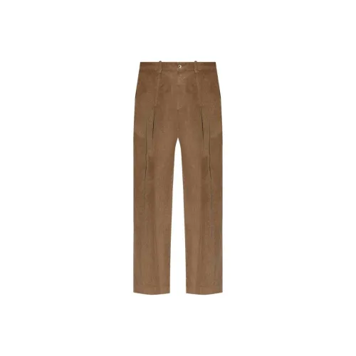 LOEWE SS24 Повседневные брюки Мужские Коричневые