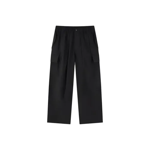 PEACEBIRD MEN Eye C Коллаборация Series Повседневные брюки Мужской Черный