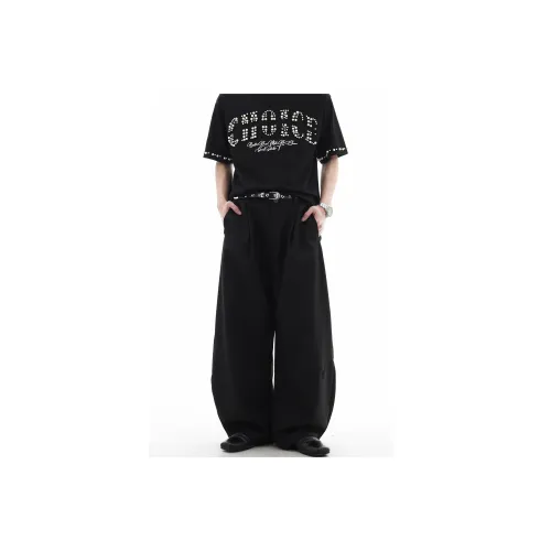 TREND ST Повседневные брюки Унисекс Черный