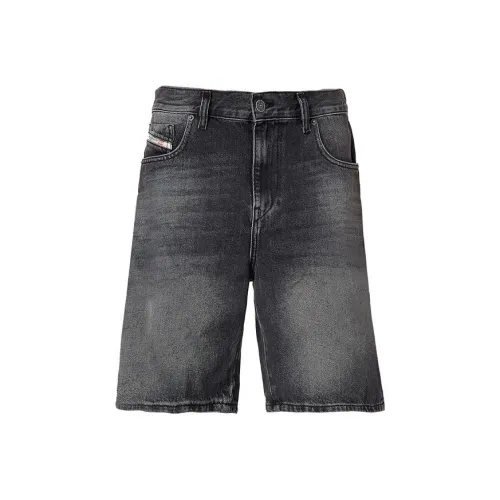DIESEL Джинсовые шорты Мужские Черные