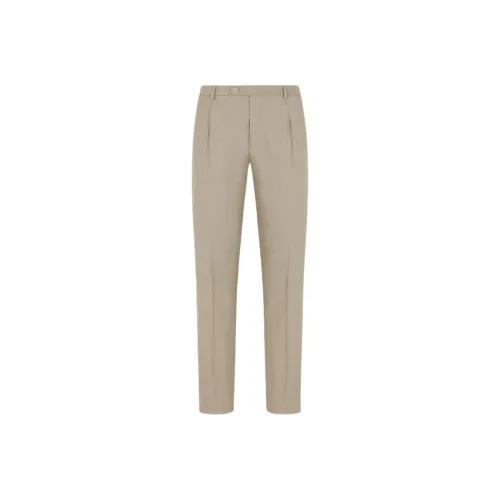 Brioni Коричневый Мужской костюм брюки