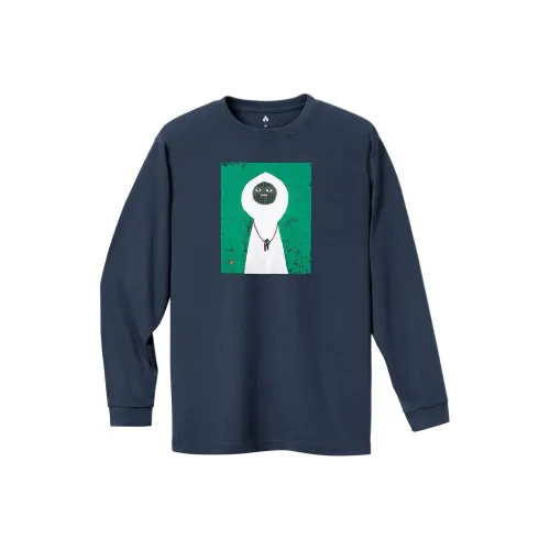 MONTBELL Быстросохнущая рубашка мужская цвет морской синий