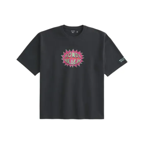 Hollister T-Shirt Мужской Темно-Серый