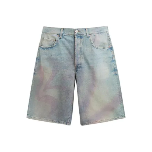 ZARA Джинсовые шорты Мужские Светло-синие