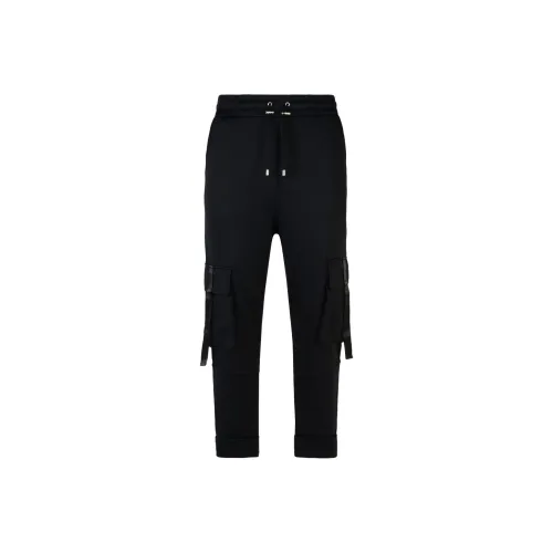 BALMAIN Мужские Повседневные Брюки Черные