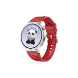 Красный, официальный, в одном стиле, ремешок с ромбовидным дизайном.