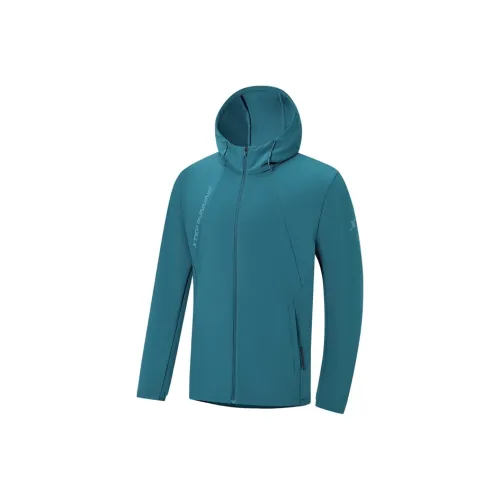 XTEP Тренчкот Мужской Темно-бирюзовый