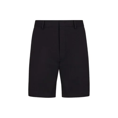 FENDI SS22 Логотип Повседневные шорты Мужской Черный