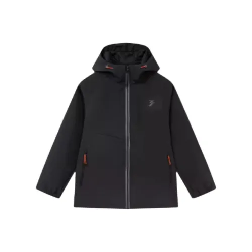 361° Running Collection Тренчкот Мужской Супер-черный