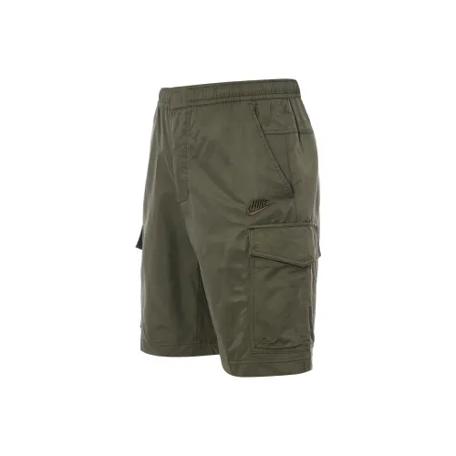 Nike Карго шорты Мужские Армейский зеленый