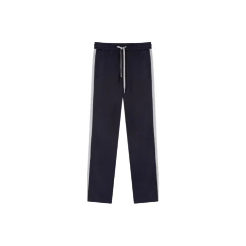 KARL LAGERFELD Повседневные брюки Мужские Темно-синие
