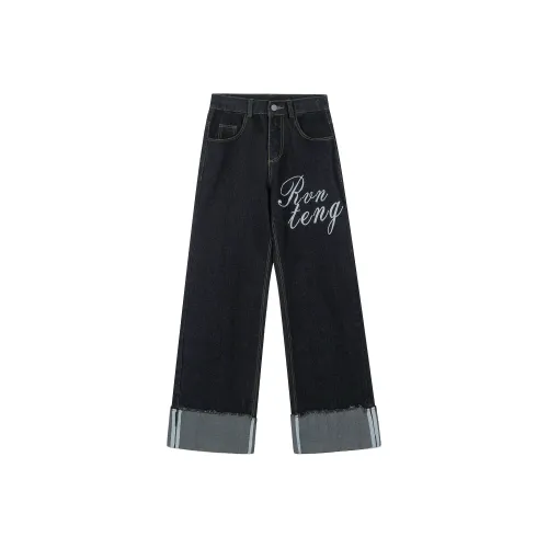 GBXM Черные Унисекс Джинсы