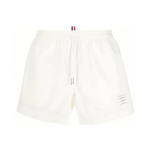 THOM BROWNE Белые Мужские Повседневные Шорты