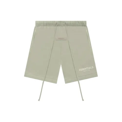 Fear Of God Essentials Повседневные шорты Мужские Серый Зеленый