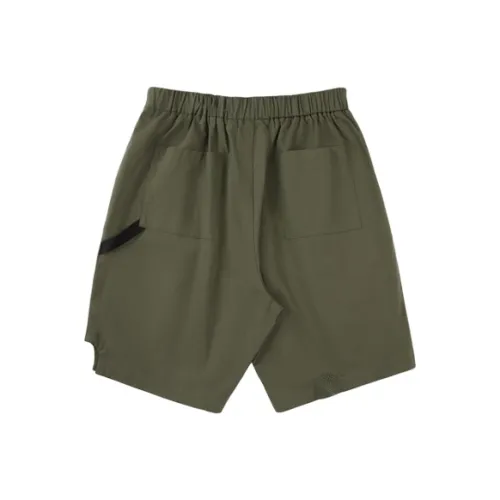 RANDOMEVENT Армейский зеленый Унисекс Шорты карго