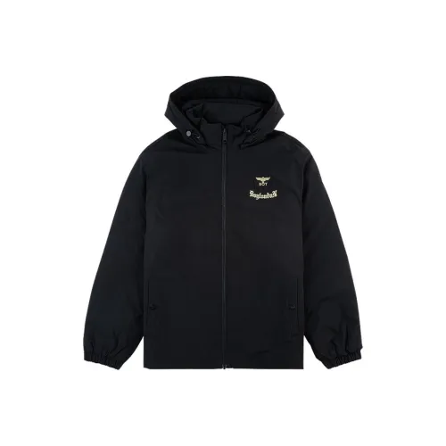 Boy London Хлопковый пуховик унисекс черного цвета