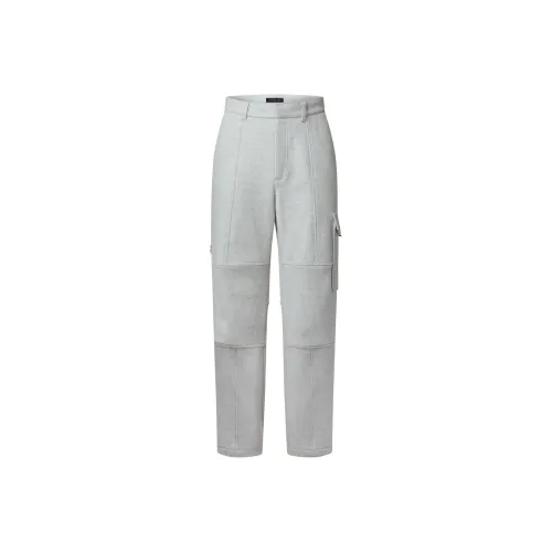 LOUIS VUITTON SS25 Повседневные брюки Мужские Серые