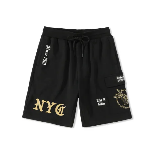 EVERLAST Свободный крой Шорты Унисекс Чисто черный