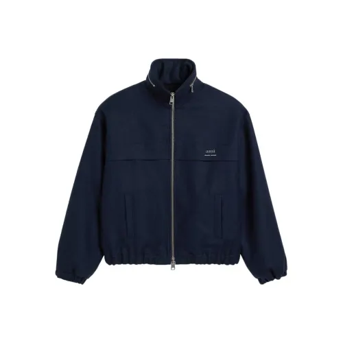 AMIPARIS FW24 Куртки и Пальто Мужской Морской Синий