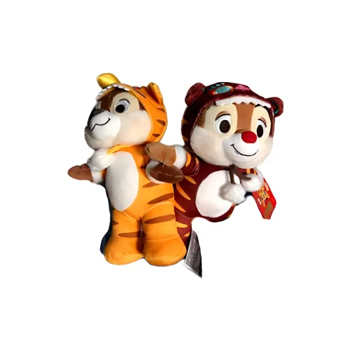 Disney Chip 'n Dale Год тигра Желто-коричневый Куклы Плюшевая кукла Трубы Высокий Шанхайский Дисней