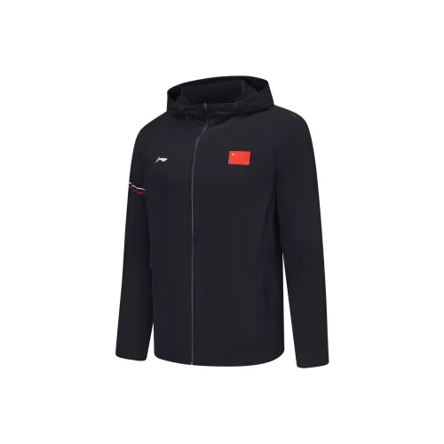 LINING Glory Series Тренчкот Унисекс Глубокий Синий