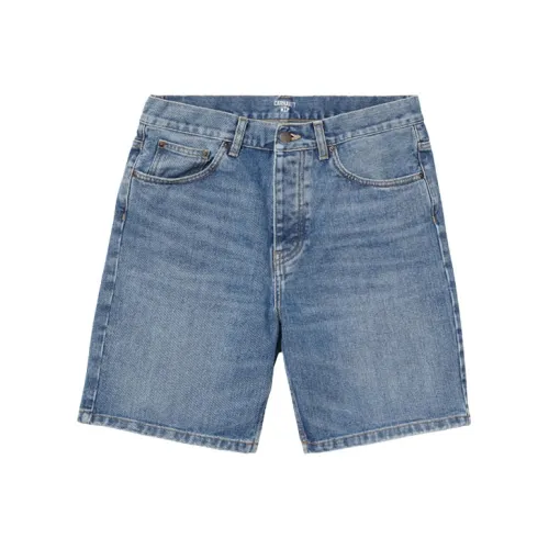 Carhartt WIP Джинсовые синие мужские джинсовые шорты