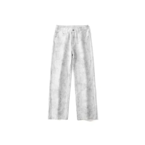 JUCY JUDY Джинсы Унисекс DO Грязно-белый