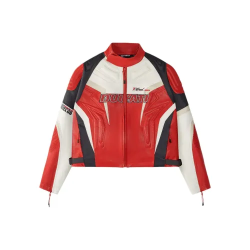 FILA FUSION X DUCATI GEXTREME Красная кожа куртка унисекс красный