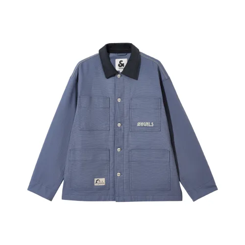 JACK JONES· Хлопковый пуховик Мужской Винтаж Синий