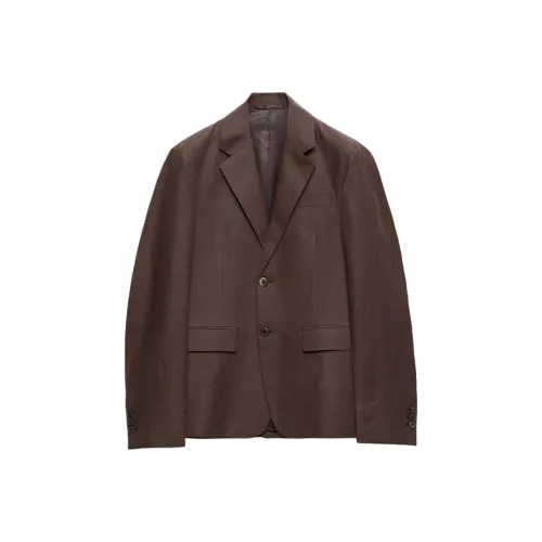 PRADA Куртки и Пальто Мужской Коричневый