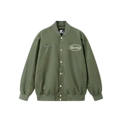 STARTER Куртки Пальто Унисекс Оливково-зеленый