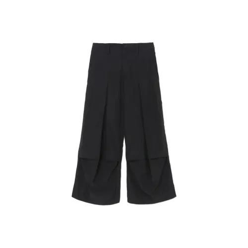 Yohji Yamamoto Черные Унисекс Повседневные Штаны