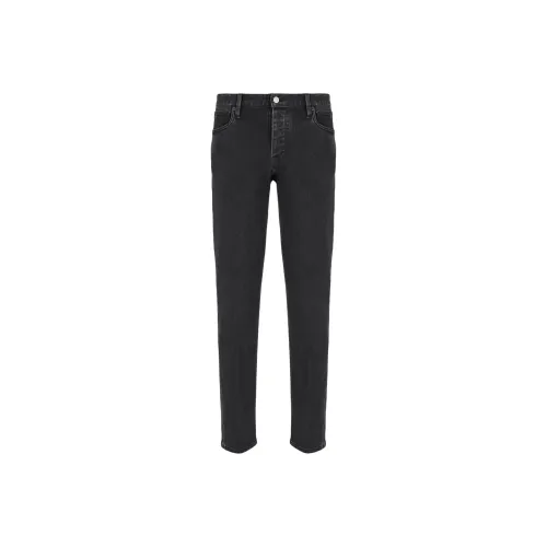 EMPORIO ARMANI Черные Мужские Джинсы
