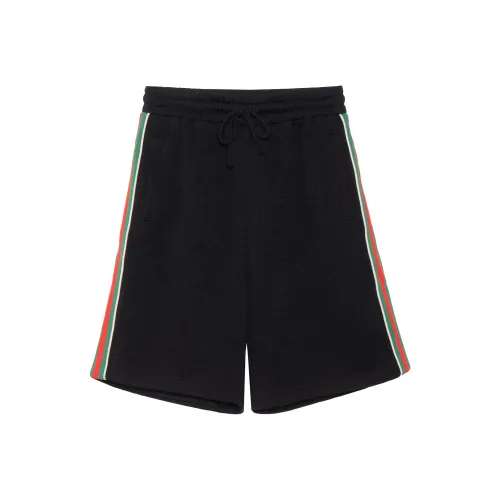 GUCCI Повседневные шорты Мужские Черные